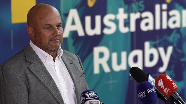 Rugby Australia’s interim CEO Rob Clarke has issued an ultimatum to New Zealand. Picture: Getty Images