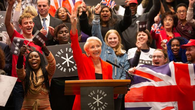 Emma Thompson as Viv Rook in Years and Years.