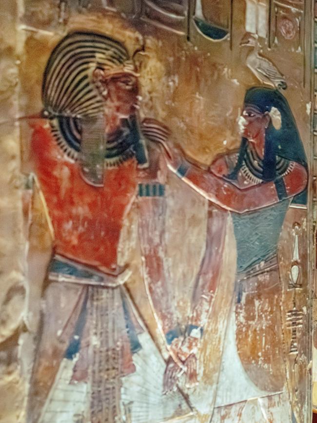 A tomb at Saqqara.