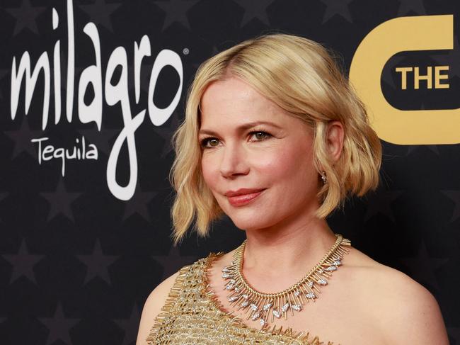 Michelle Williams has been nominated for The Fabelmans. Picture: AFP