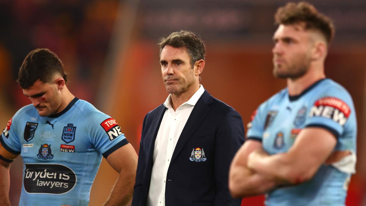 Blues coach Brad Fittler. Photo by Chris Hyde/Getty Images