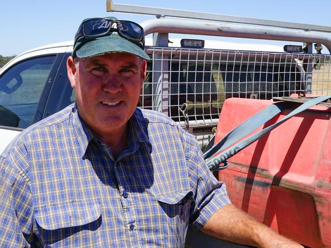 Nhill farmer Andrew Colbert. Picture: Rachel Simmonds