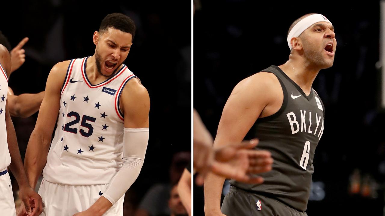 Ben Simmons and Jared Dudley have been going at it.