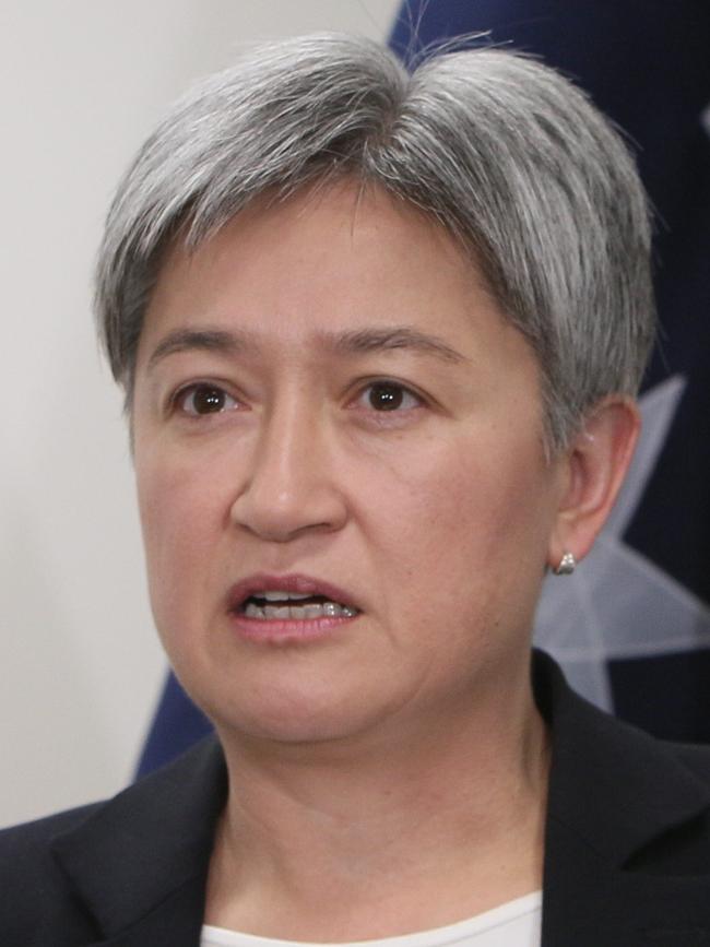 Foreign Minister Penny Wong. Picture: Emma Brasier