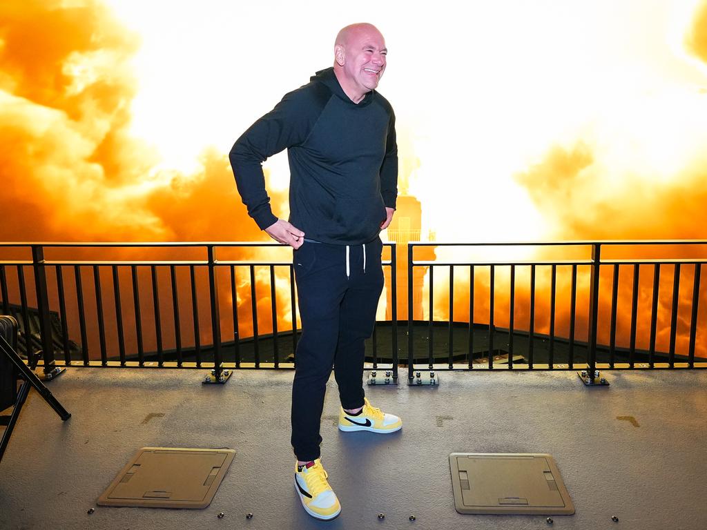 Dana White at The Sphere ahead of UFC 306. Picture: UFC/Supplied