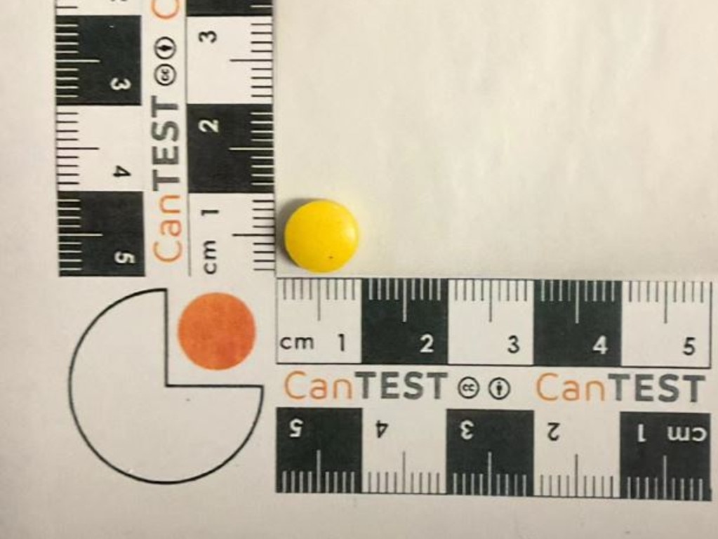 An oxycodone pill brought into a Canberra drug testing centre was found to be a deadly opioid that was bought on the dark web.