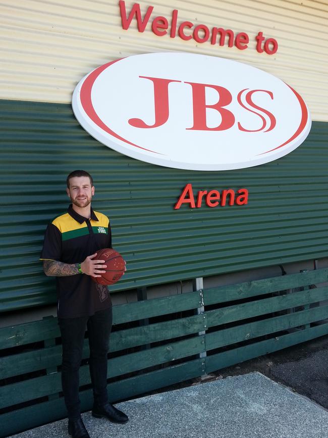 Ipswich Basketball Association development manager and Force women's coach Brady Walmsley. Picture: David Lems