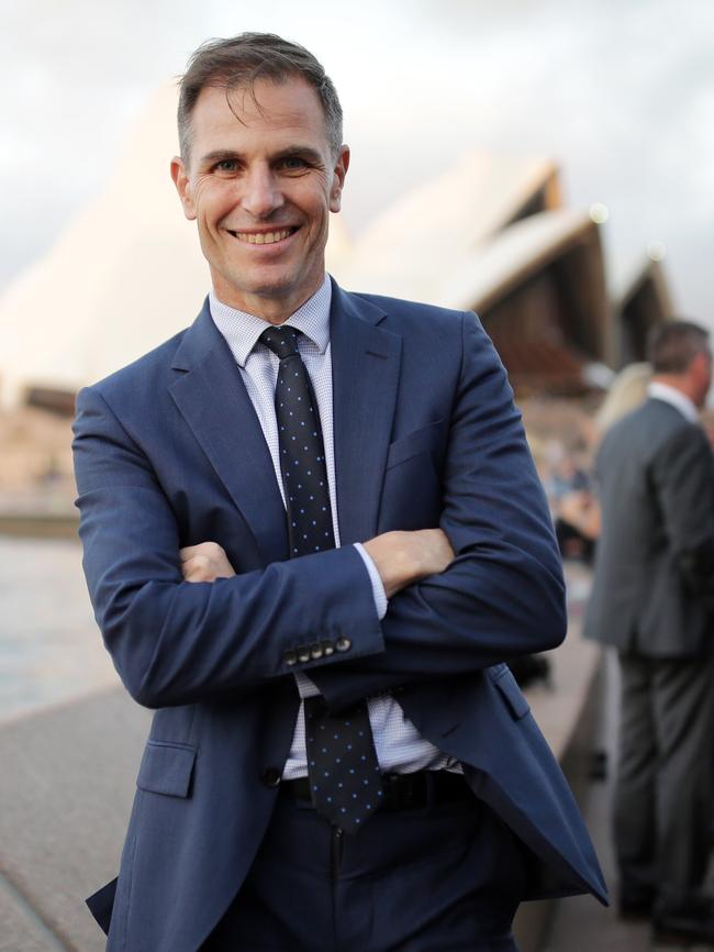 Editor of The Daily Telegraph Ben English waits for the Everest Draw. Picture: Christian Gilles