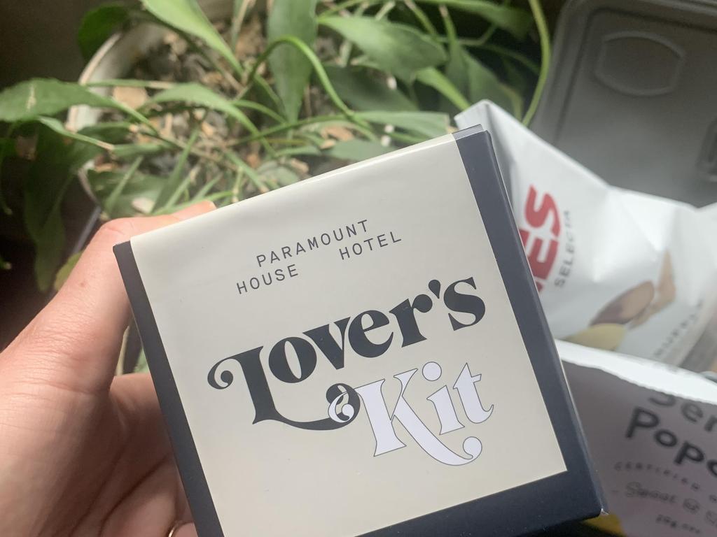 The little box of love inside each Paramount House Hotel room.