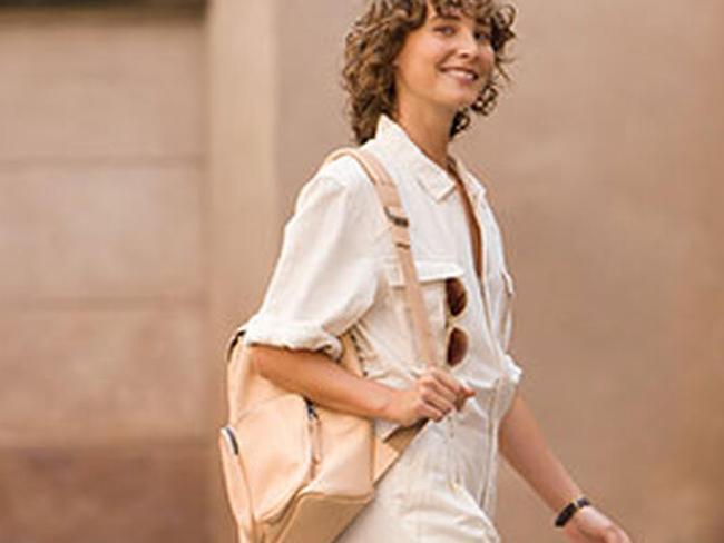 Pack your bags in style with chic backpacks like this neutral option from Ecco.