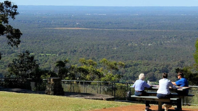 The Hawkesbury Lookout was a popular spot to be fined over the Easter long weekend.