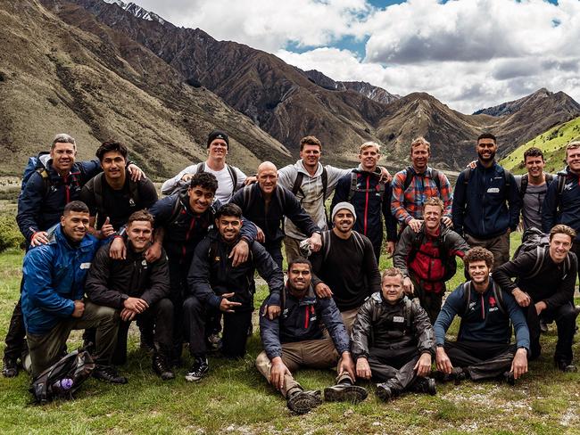 Trent Robinson and the Roosters at Queenstown