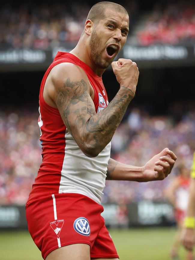 Lance “Buddy” Franklin. Picture: David Caird