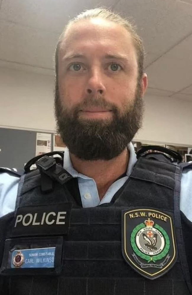 Carl Wilkinson was a NSW Police senior constable. Picture: Facebook.