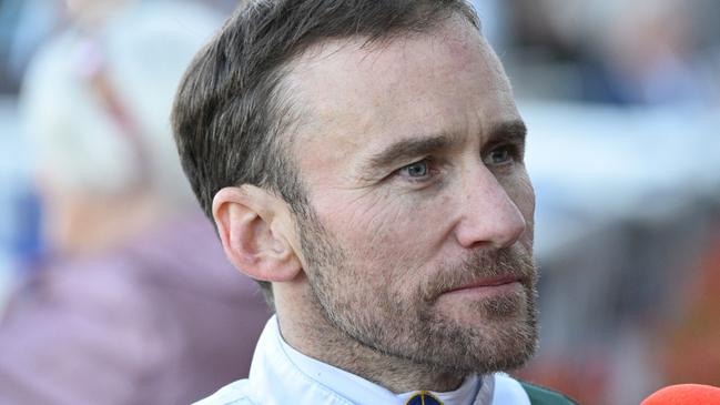 Jockey Luke Currie will head off for knee surgery in the coming days. Picture: Getty Images