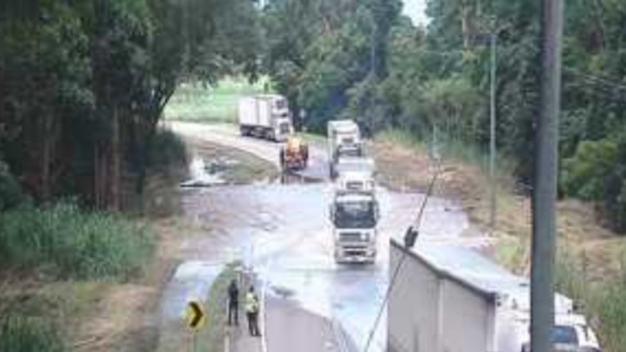 Trucks incoming as flood waters recede on Bruce