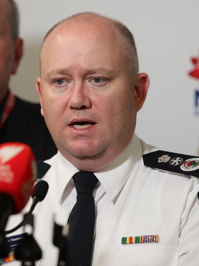 NSW Rural Fire Service Commissioner Shane Fitzsimmons. Picture: Getty Images