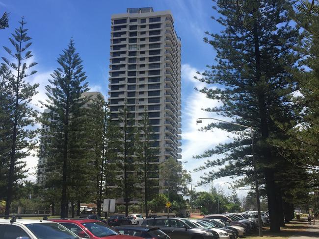 Health Minister Sussan Ley is under fire for buying a $795,000 Gold Coast unit in this Main Beach tower. Picture: AAP