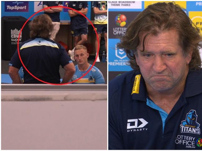 Hasler’s all-time blow-up, locker room spray