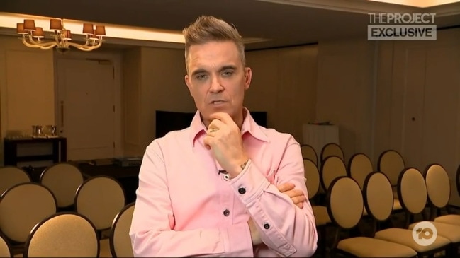 Robbie Williams opens up about 'traumatic' Netflix docuseries (The Project)