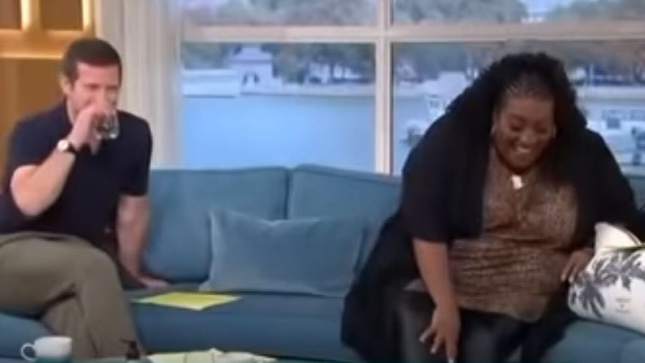 Co-host Alison Hammond lost it.