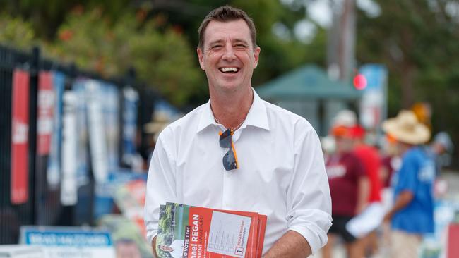 Non-Teal independent Michael Regan appeared set to replace Brad Hazzard as Wakehurst MP. Picture: NCA NewsWire/David Swift