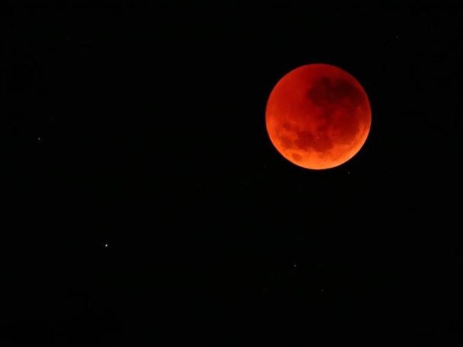 Pierre Dee. Rostrevor. Blood Moon. South Australia.