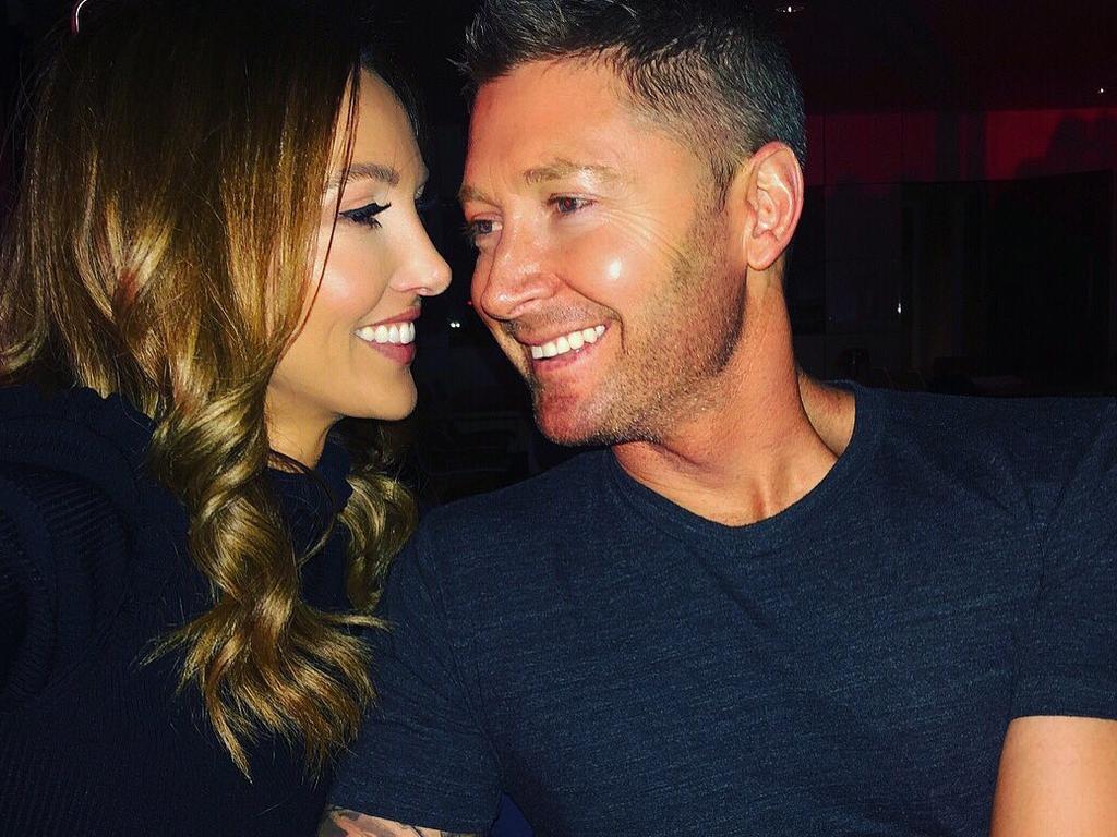 Kyly and Michael Clarke released a statement saying their decision to split was the ‘best course’. Picture: kylyclarke/Instagram