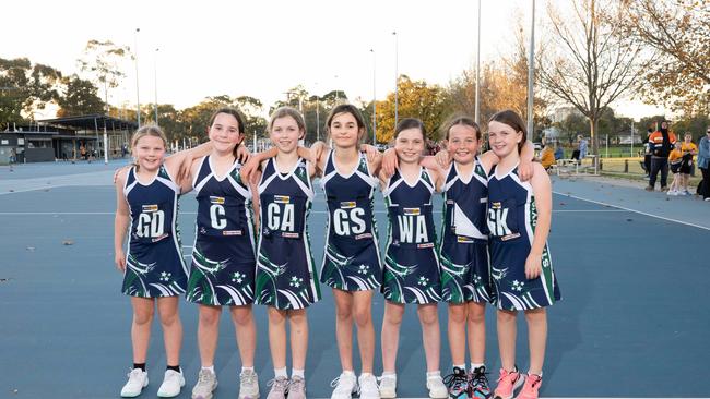 St Mary’s Peck under-11 netball team.