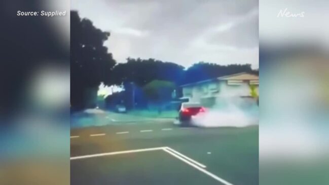 Townsville crime: Reckless youth’s stolen car joy ride caught on camera