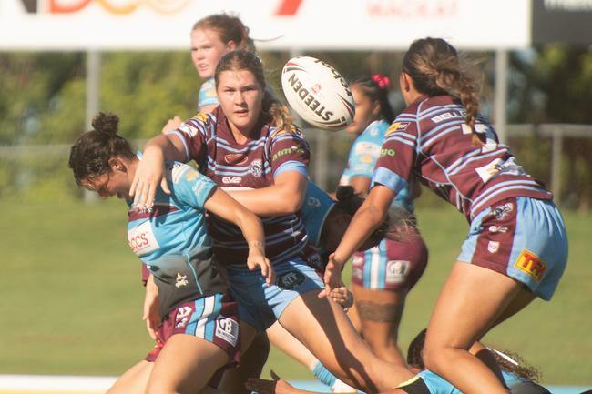 Mackay Cutters vs Central Queensland Capras Harvey Norman U19's Saturday 8 March 2025 Picture:Michaela Harlow