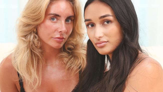 Bonnie Blue and Leilani May - Ms Blue says in response to critics: “We’re business people, we’re self employed – we’re gonna make the most of what is popular in the industry.” Picture Glenn Hampson