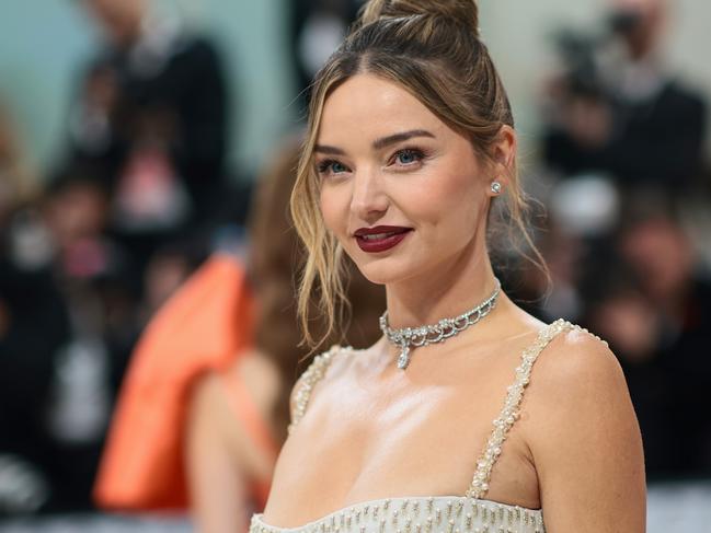 NEW YORK, NEW YORK - MAY 01: Miranda Kerr attends The 2023 Met Gala Celebrating "Karl Lagerfeld: A Line Of Beauty" at The Metropolitan Museum of Art on May 01, 2023 in New York City. (Photo by Dimitrios Kambouris/Getty Images for The Met Museum/Vogue)