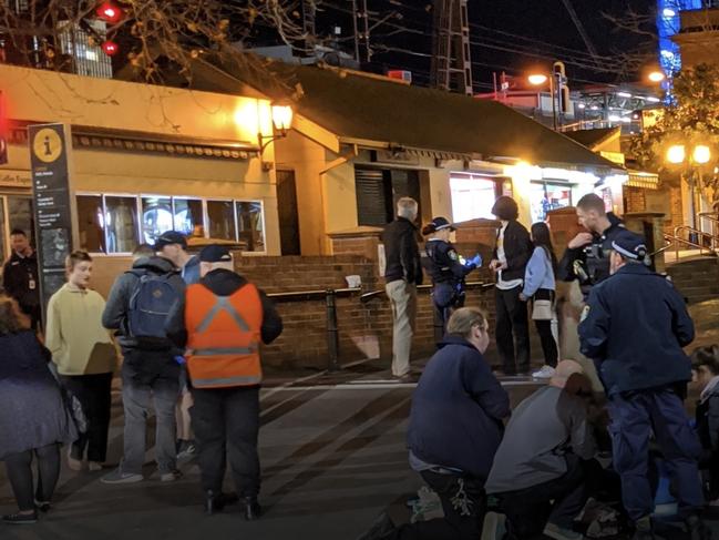 A woman has been charged after allegedly assaulting and stabbing another woman in an unprovoked attack in Sydney yesterday.Police have been told a 63-year-old woman was standing on the footpath along Eddy Avenue will allege about 7.10pm