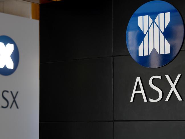 SYDNEY, AUSTRALIA - NCA NewsWire Photos AUGUST, 12, 2020: Signage is seen at the Australian Stock Exchange (ASX) in Sydney. Picture: NCA NewsWire/Bianca De Marchi