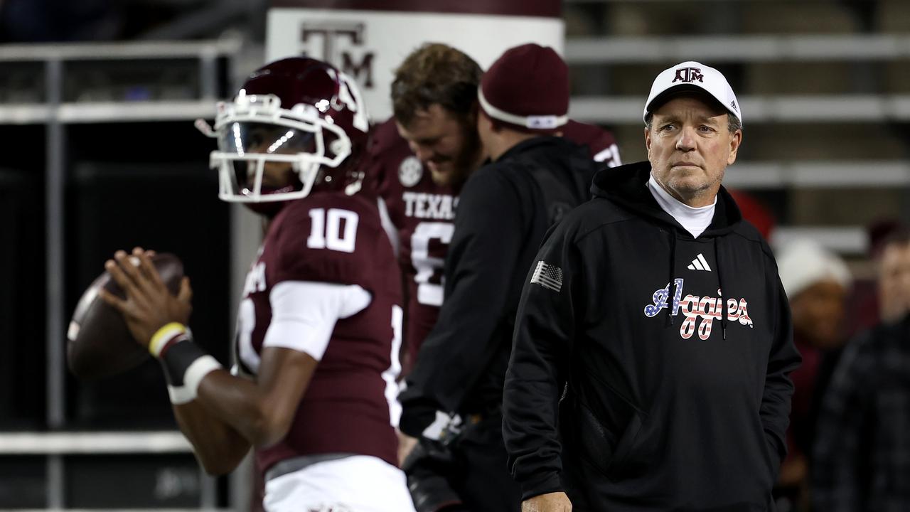 Texas A&amp;M fired by Texas A&amp;M, who has eight years left on his contract, will receive a buyout upward of $75 million. Picture: AFP