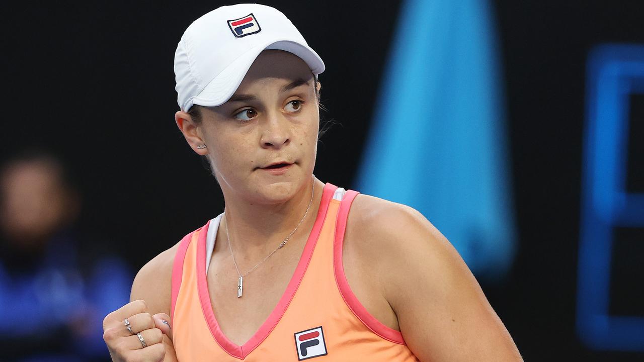 Ash Barty has gone cold.