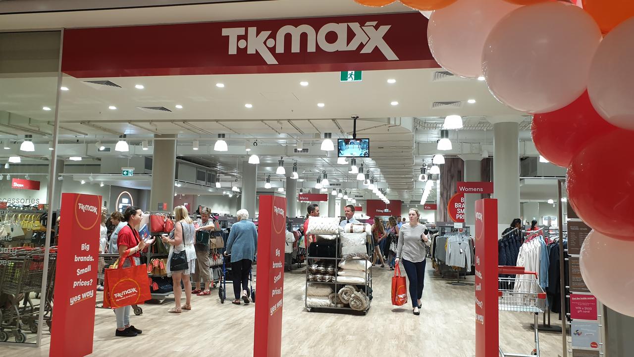 discount designer tk maxx opens new outlet in north Brisbane The