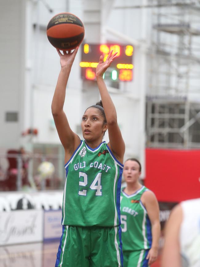 Jacqueline Luna-Castro earnt player of the match honours for her masterful performance. AAP Image/Richard Gosling