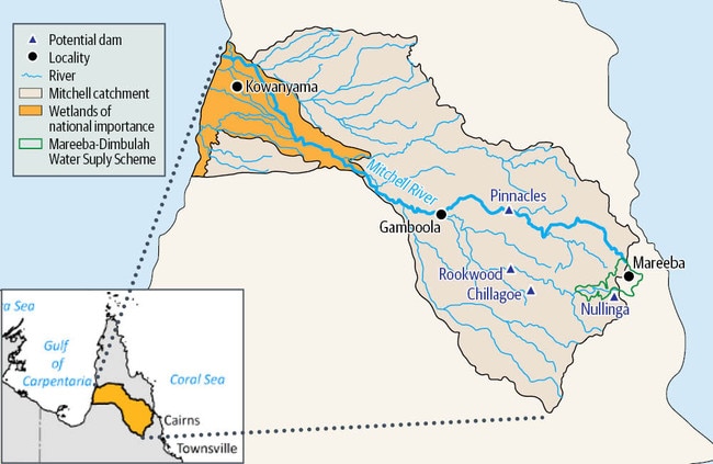 The Mitchell River catchment on Cape York Peninsula