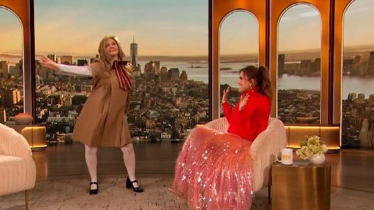 Drew Barrymore’s got those M3GAN moves.