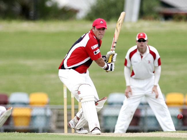 Cricket Far North A grade one-day semi-final between Innisfail and Mulgrave. Mulgrave's Wade Frazer.