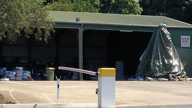 While last year's recycled bike tree is still languishing among the dumpsters at the Lismore Revolve and Recycling Centre, the makings of another tree has been spotted at the Lismore tip.