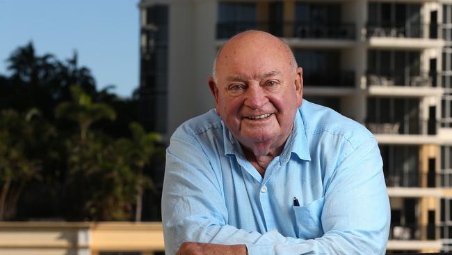 Gold Coast real estate pioneer Max Christmas. Picture: Lyndon Mechielsen