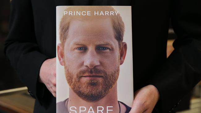 The book, which controversially details Prince Harry’s Taliban ‘kill count’ during his military service, has become the fastest selling nonfiction book in UK history. Picture: NCA NewsWire / Gaye Gerard