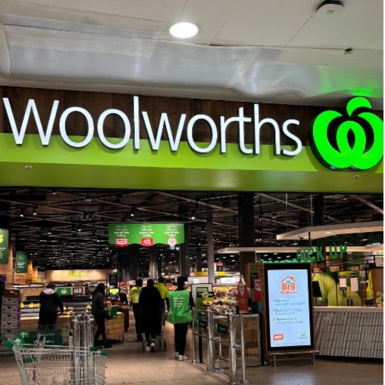 Police showed up at the door of a Woolies shopper. Picture: News.com.au