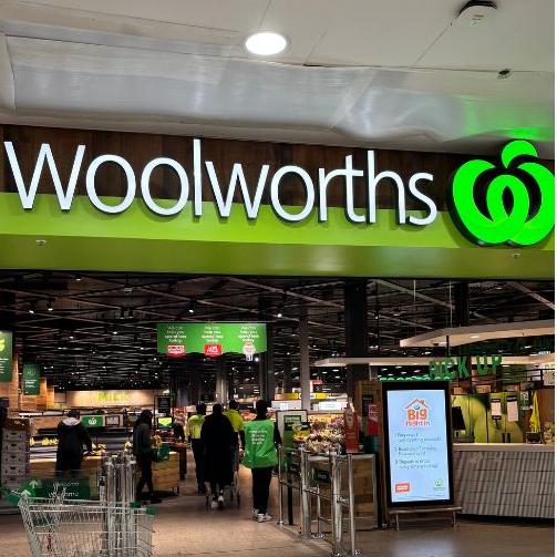 Police showed up at the door of a Woolies shopper. Picture: News.com.au