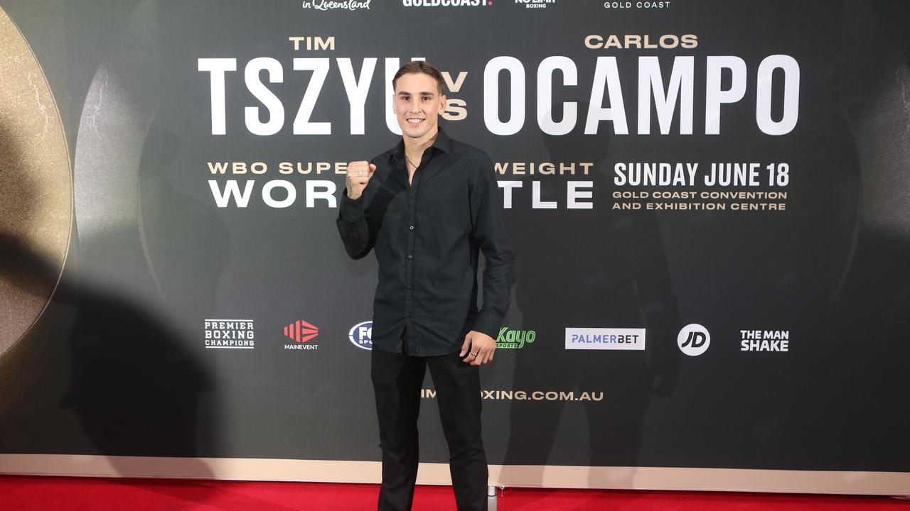 Tim Tszyu v Carlos Ocampo fight launch party, Nineteen at the Star, Broadbeach. Rocky Ogden. Picture by Richard Gosling