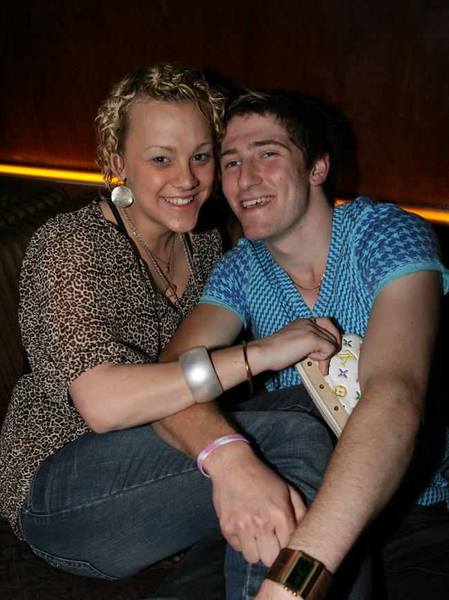 Ekka Eve Party at the Met, Fortitude Valley - Louise Burley and Ben Edwards .