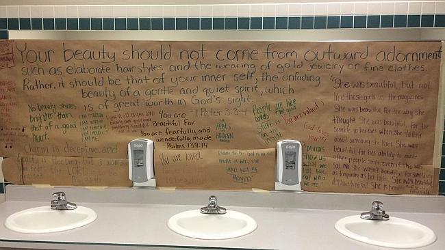 Bathroom gets body-positive makeover